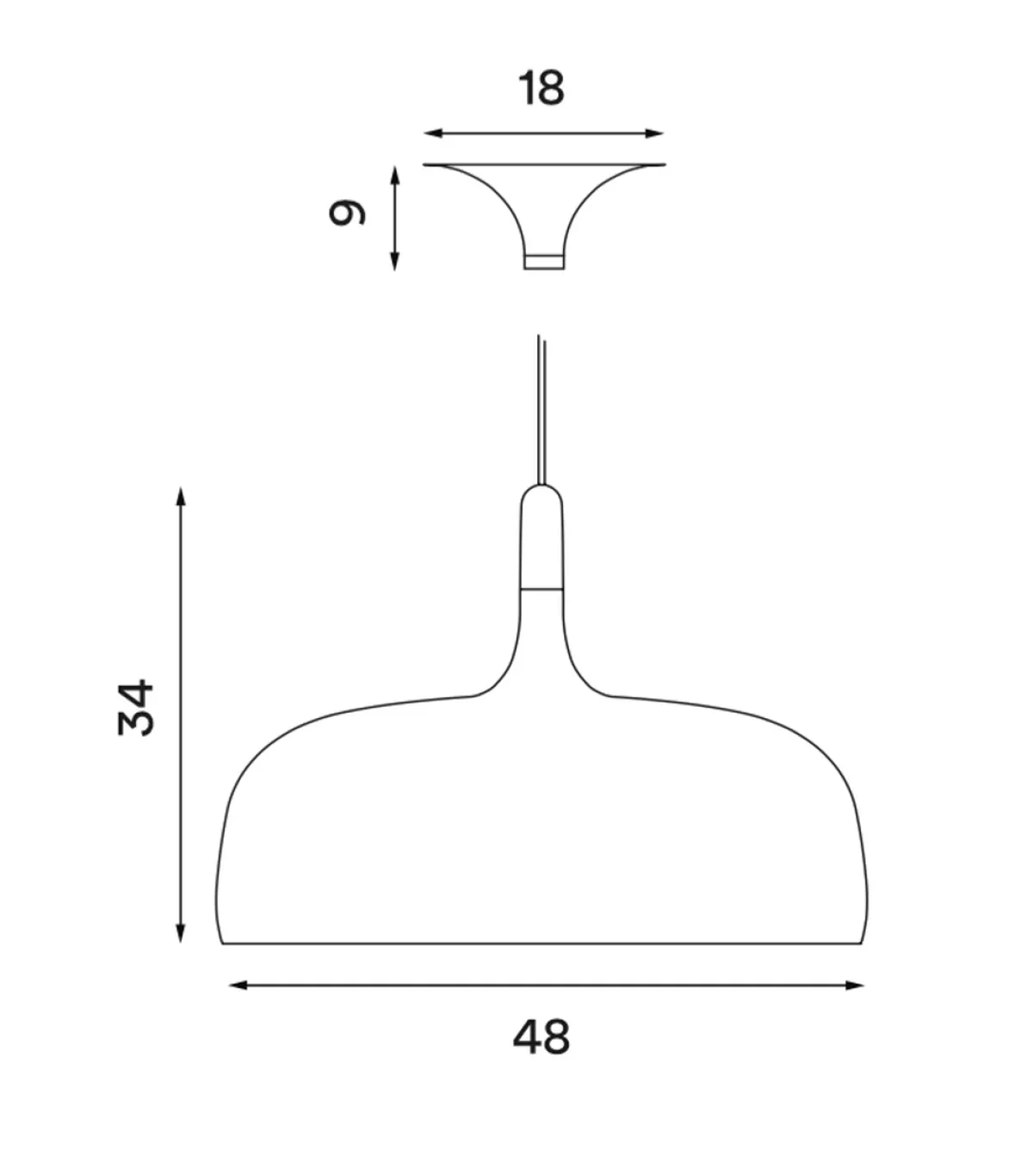 Kjøkkenbelysning Tak|Takpendler>Northern Acorn takpendel