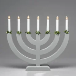 Adventsstaker>Konstsmide Adventsstake 7 armet - Grå