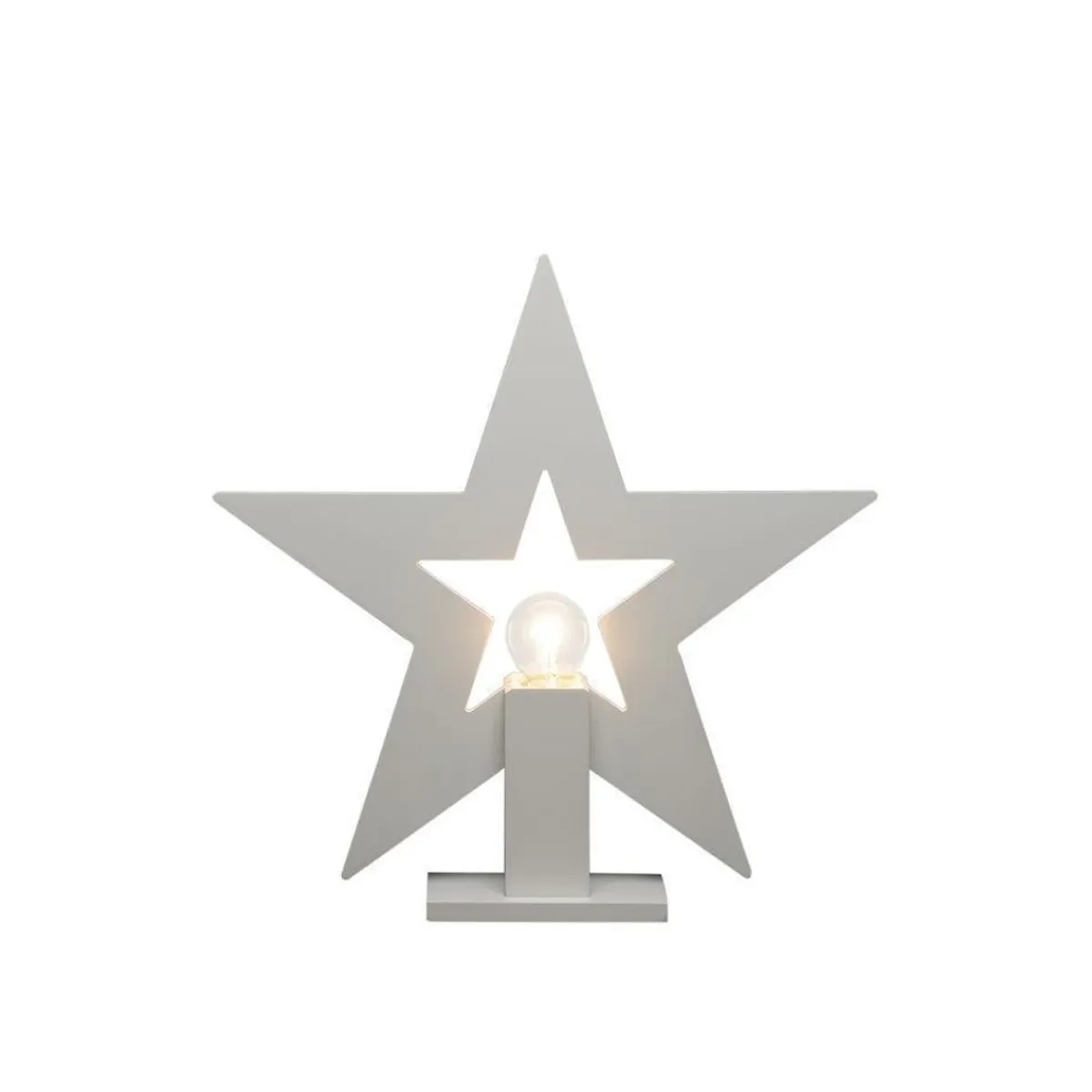 Adventsstjerner>Konstsmide Adventsstjerne på fot 35 cm