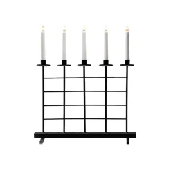 Adventsstaker>Konstsmide Adventstake 5 armet metall Svart