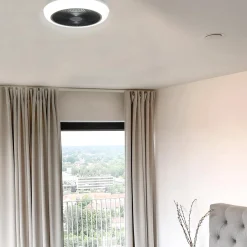 Kjøkkenbelysning Tak|Takvifter>Aneta Lighting Air taklampe med vifte 25W 2700-6500 Kelvin Hvit