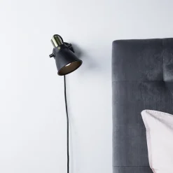 Leselamper>Marksløjd Alton vegglampe - - Svart