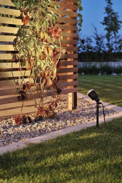 Spot På Spyd>Konstsmide Amalfi markspot 1W Svart