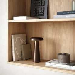 Oppladbare Bordlamper>DFTP Arcello Bordlampe oppladbar inne og utendørsbruk IP54 - Brun messingfarge