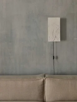 Interiørlamper|Leselamper>Ferm Living Argilla vegglampe - hvit marmor