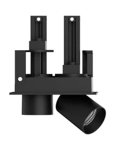 Kjøkkenbelysning Tak|Spotter & Skinner>NorDesign Aria mini flex K2 downlight justerbar 2x5W 2700K RA90 Dimbar - Svart