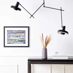 Kjøkkenbelysning Tak|Taklamper / Takplafonder>Grupa Arigato dobbel taklampe - Svart