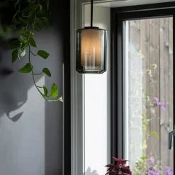 Kjøkkenbelysning Tak|Takpendler>Hadeland Glassverk Arkivlampe 4245 - Messing Opal / Messing