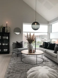 Kjøkkenbelysning Tak|Takpendler>Hadeland Glassverk Arkivlampe 4014 50 cm - Grå - Stål Grå / Stål