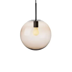 Kjøkkenbelysning Tak|Takpendler>Hadeland Glassverk Arkivlampe 4014 30 cm - Kakao - Sort Brun