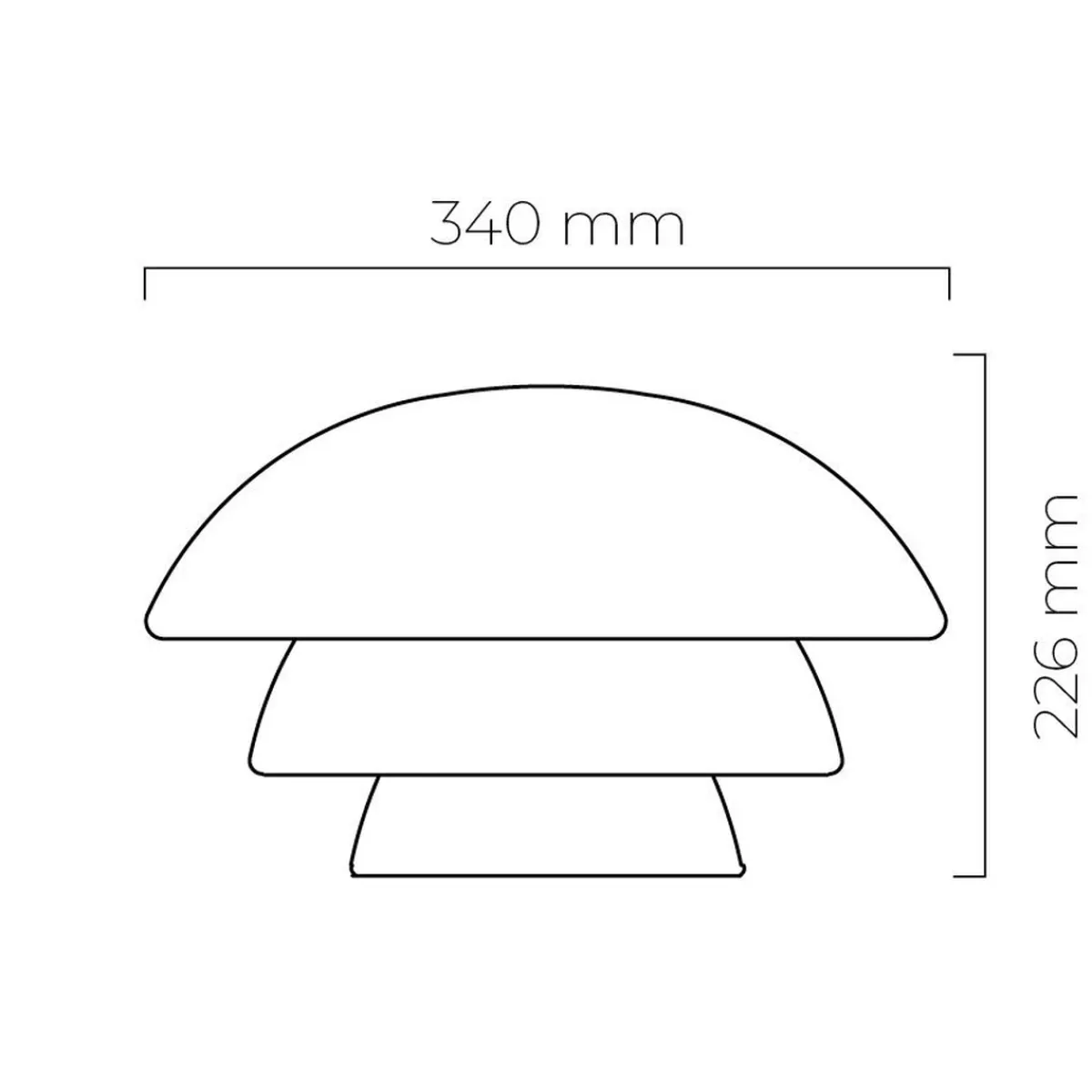 Kjøkkenbelysning Tak|Takpendler>Hadeland Glassverk Arkivlampe 4006 Large - - Matt Sort Grå