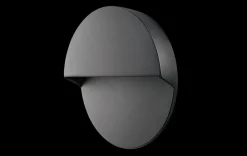 Utelamper Med Opp/Ned Lys>Sg Armaturen As Arlon round vegglampe utendørs 10W 2700 Kelvin IK10 IP65 - Dimbar