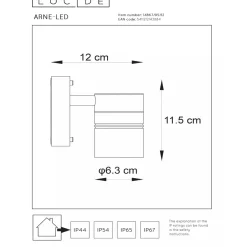 Utelamper Med Opp/Ned Lys><noscript><img width=
