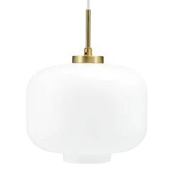 Kjøkkenbelysning Tak|Takpendler>Dyberg Larsen Arp takpendel 25 cm - Messing/Opal glass Messing / Opal