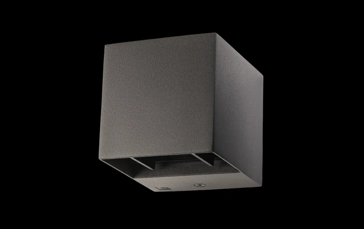 Utelamper Med Opp/Ned Lys>Sg Armaturen As Artes Mini 8W vegglampe opp/ned lys IP44 3000 Kelvin - Dimbar