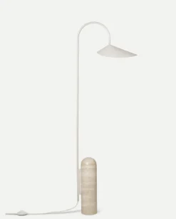 Interiørlamper Gulv|Leselamper Gulv>Ferm Living Arum gulvlampe - cashmere