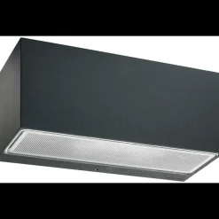 Lightup-Pris|Utelamper Med Opp/Ned Lys>Norlys Asker big 8,3W LED Grafitt