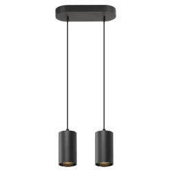 Kjøkkenbelysning Tak|Takpendler>Slv Asto tube takpendel 2-lys