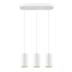 Kjøkkenbelysning Tak|Takpendler>Slv Asto tube takpendel 3-lys