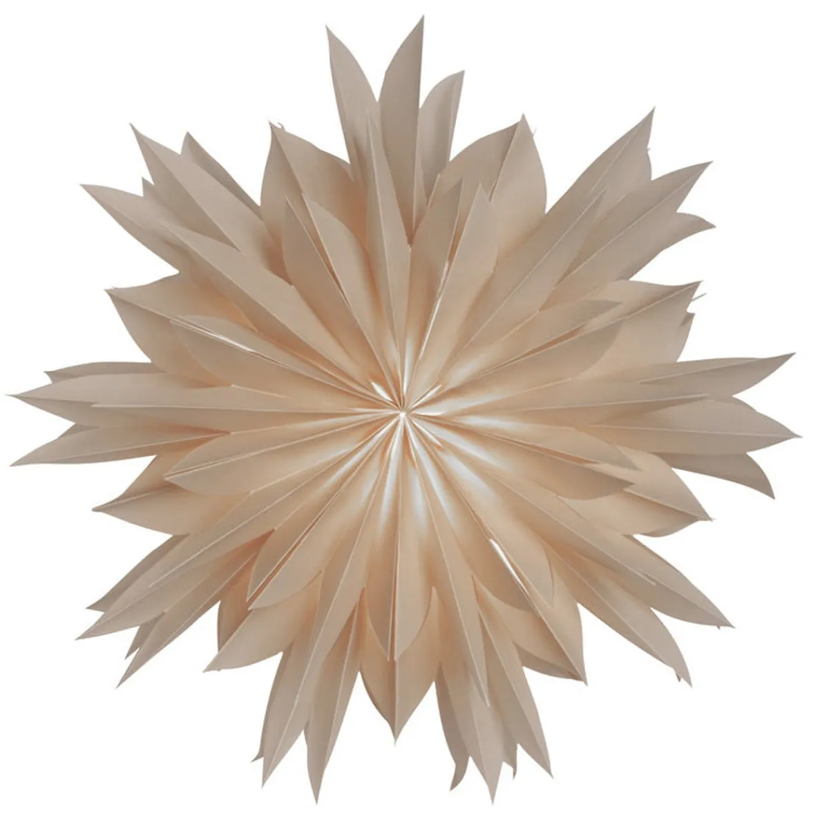 Adventsstjerner>Watt & Veke Athena Julestjerne 50 cm Beige