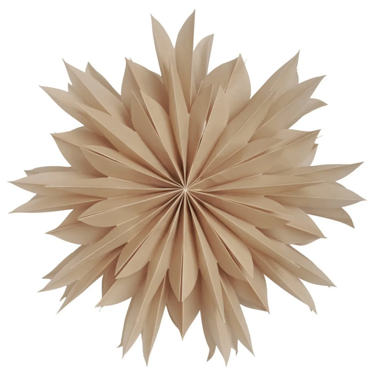 Adventsstjerner>Watt & Veke Athena Julestjerne 50 cm Beige