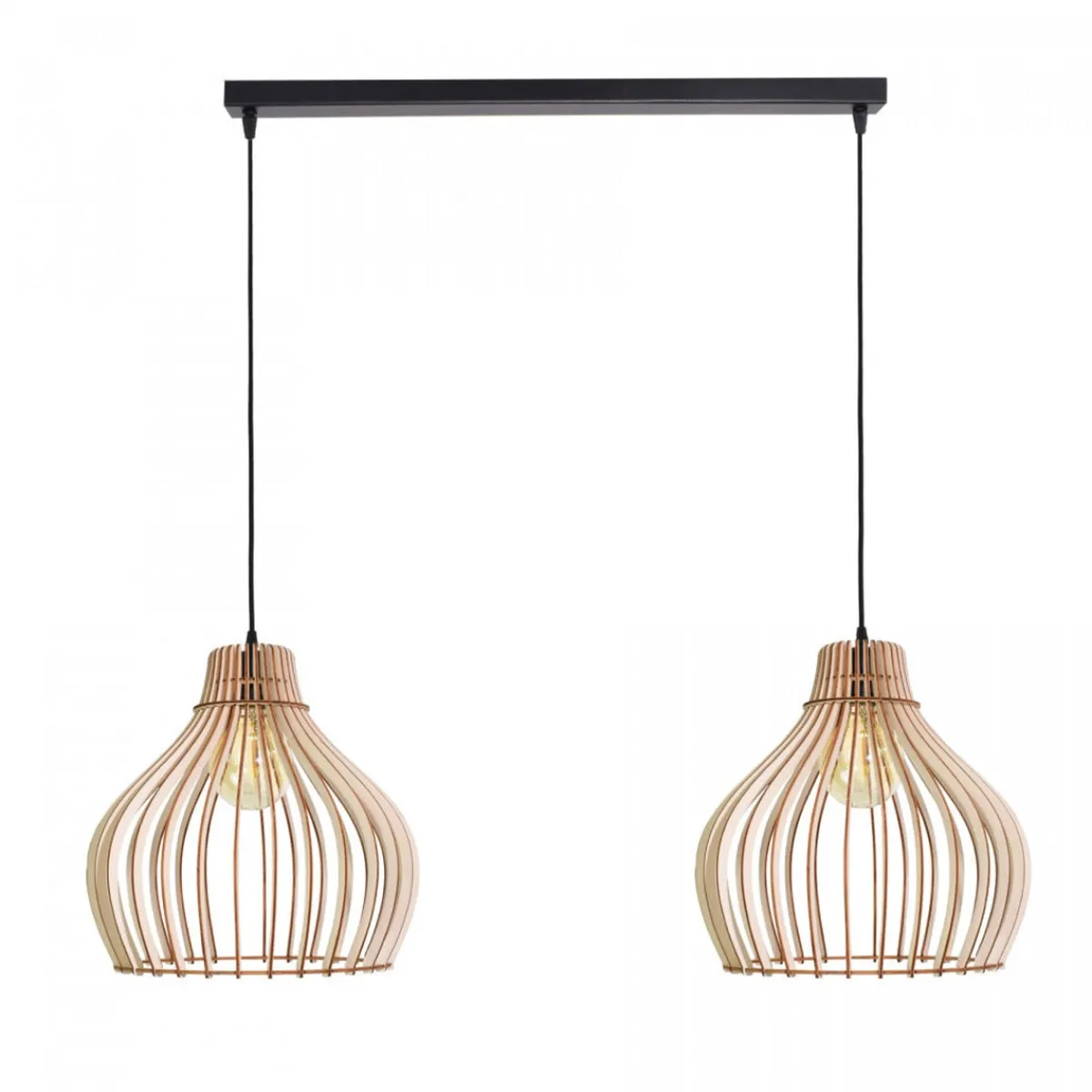 Kjøkkenbelysning Tak|Takpendler>Temar Aurora spile takpendel 2 lys - Natur