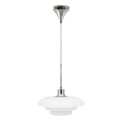 Kjøkkenbelysning Tak|Takpendler>Dyberg Larsen Ava takpendel Ø31 Hvit/krom