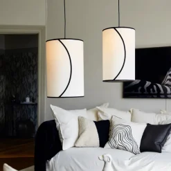 Kjøkkenbelysning Tak|Takpendler>Pr home of Scandinavia Ab Ava takpendel 30 cm Hvit / Svart