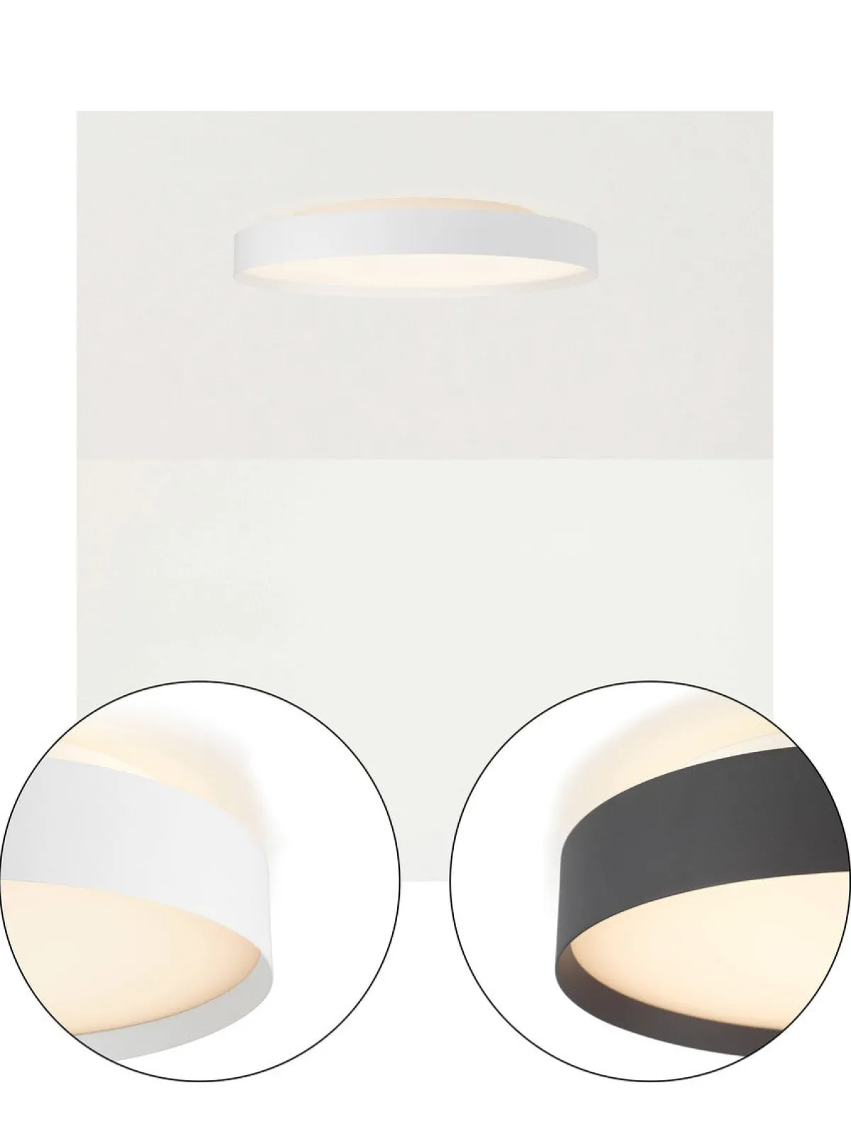 Kjøkkenbelysning Tak|Taklamper / Takplafonder>Halo Designs Backlight Plafond 50 cm 3-step dim 48W 3000 Kelvin