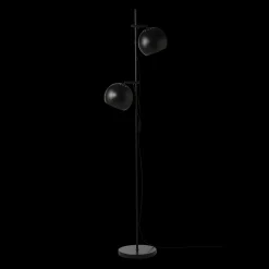 Leselamper Gulv>Frandsen Ball dobbel gulvlampe Svart