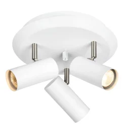 Kjøkkenbelysning Tak|Spotter & Skinner>Marksløjd Barcelona taklampe 3 spotter - Hvit