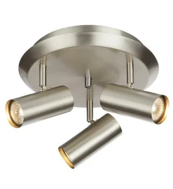 Kjøkkenbelysning Tak|Spotter & Skinner>Marksløjd Barcelona taklampe 3 spotter - Stål