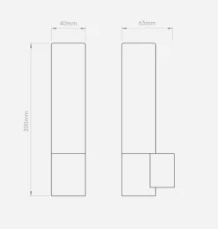 Baderomsbelysning Vegg><noscript><img width=