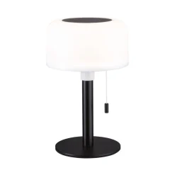 Solcellebelysning>Paulmann Bartja bordlampe oppladbar via USB eller solcelle 2700 Kelvin IP44