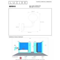 Baderomsbelysning Vegg><noscript><img width=