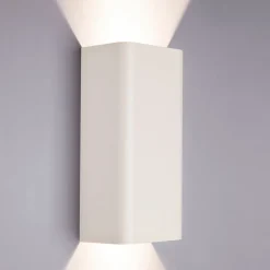 Vegglamper Med Opp/Ned Lys>Nowodvorski Bergen vegglampe opp/ned lys - Hvit