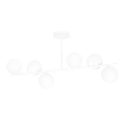 Kjøkkenbelysning Tak|Taklamper / Takplafonder>Emibig Bior 6 taklampe - Hvit/Opal hvit Hvit / Opal