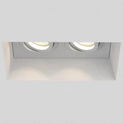 Kjøkkenbelysning Tak|Spotter & Skinner>Astro Lighting Blanco Twin GU10 downlight Hvit