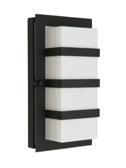 Lightup-Pris|Utelamper - Veggskjold / Plafond>Norlys Boden 866 8,7W led Svart