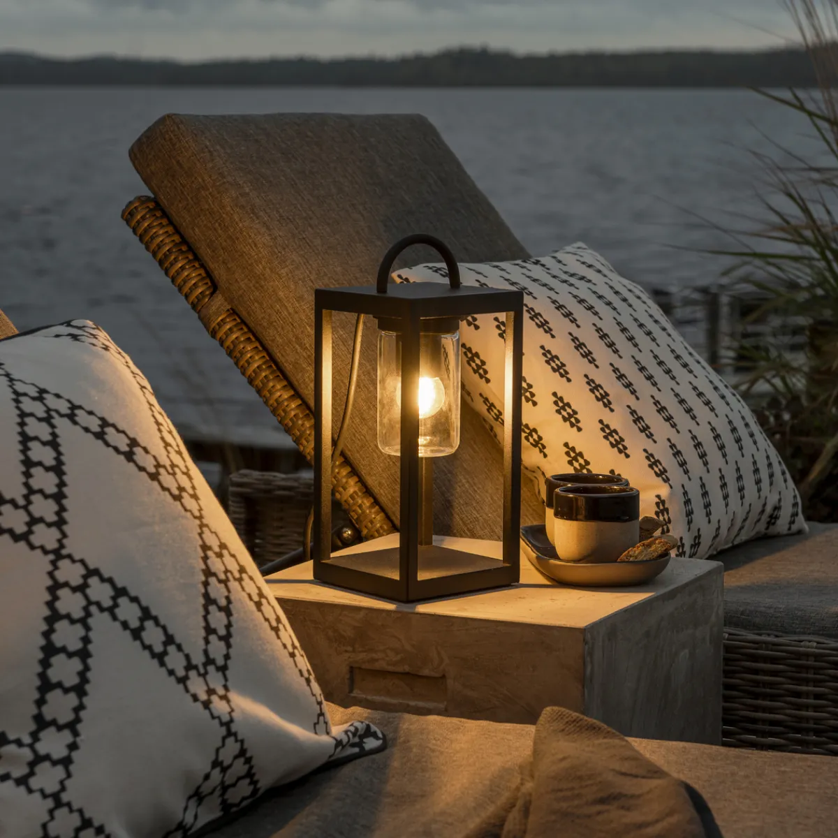 Lykter>Konstsmide Bologna lanterne 33 - Svart