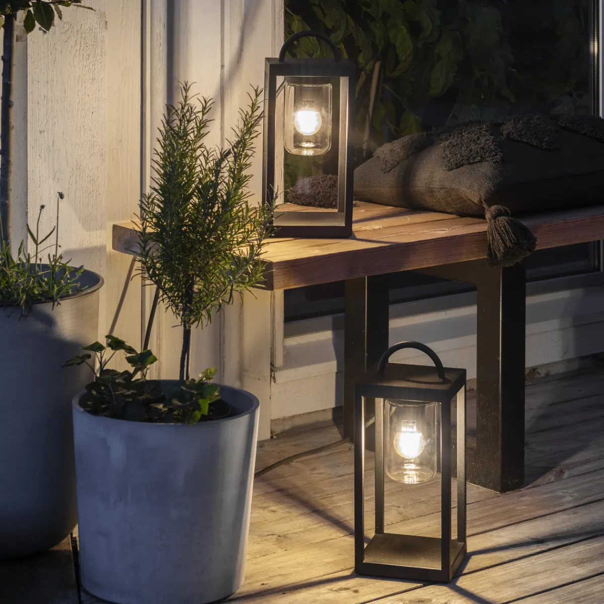 Lykter>Konstsmide Bologna lanterne 33 - Svart