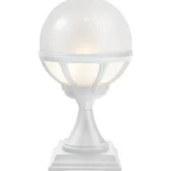 Lightup-Pris|Portstolper>Norlys Bologna portstolpe 313 - Hvit