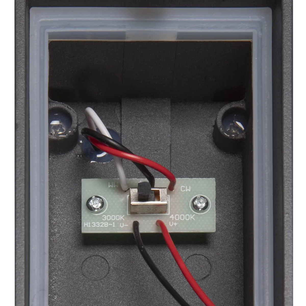 Utelamper Med Opp/Ned Lys>Slv Bookat vegglampe utendørs 15W 3000/4000 Kelvin IP65 Antrasitt