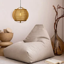 Kjøkkenbelysning Tak|Takpendler>Aneta Lighting Borneo takpendel Ø58 Natur