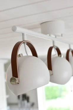 Kjøkkenbelysning Tak|Taklamper / Takplafonder>Aneta Lighting Bow taklampe - Hvit/Brun Svart