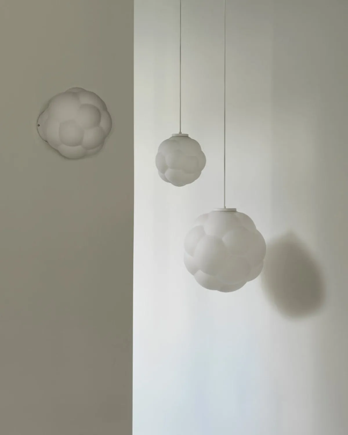 Kjøkkenbelysning Tak|Taklamper / Takplafonder>Normann Copenhagen Bubba taklampe Ø42cm Hvit