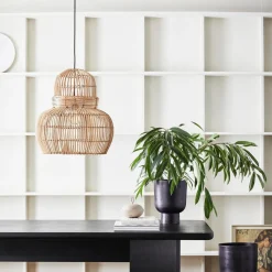 Kjøkkenbelysning Tak|Takpendler>Nordal Budva lampeskjerm 50 cm Natur