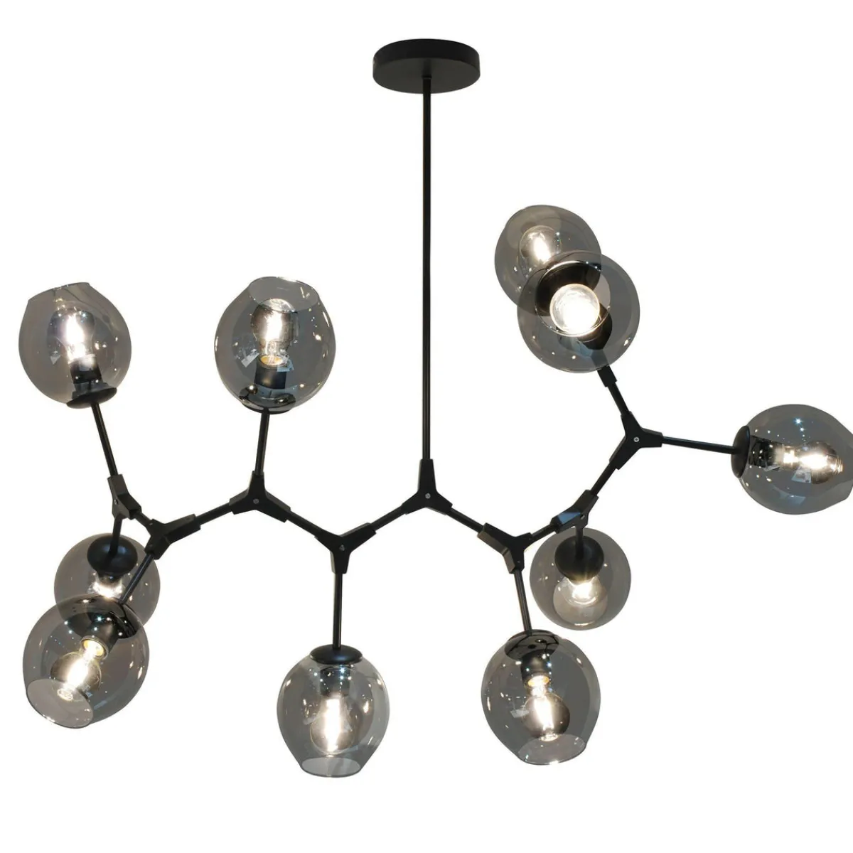 Kjøkkenbelysning Tak|Taklamper / Takplafonder>Design by Grönlund Cell taklampe - farget glass Røyk