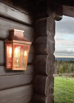 Lightup-Pris|Utelamper - Veggskjold / Plafond>Norlys Chelsea veggskjold 962 Kobber