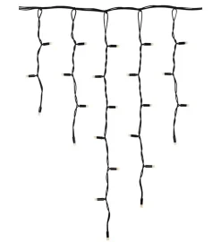 Lysslyngesystem Chrissline - Marksløjd|Juletrelys & Lysslynger>Marksløjd Chrissline istappslynge 100 lys 2 meter extra - Varm - Hvit